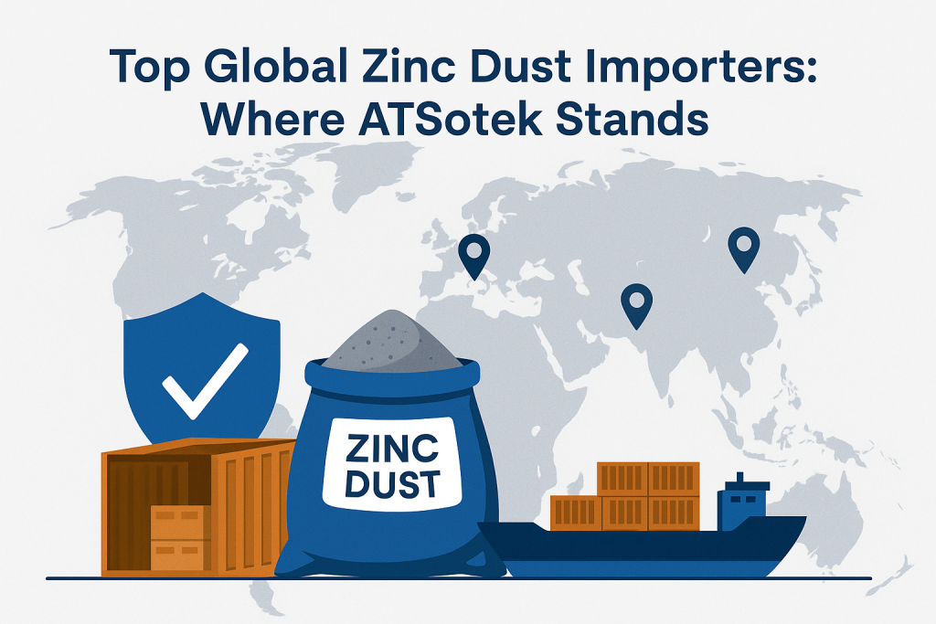 Top Global Zinc Dust Importers: Where ATSotek Stands