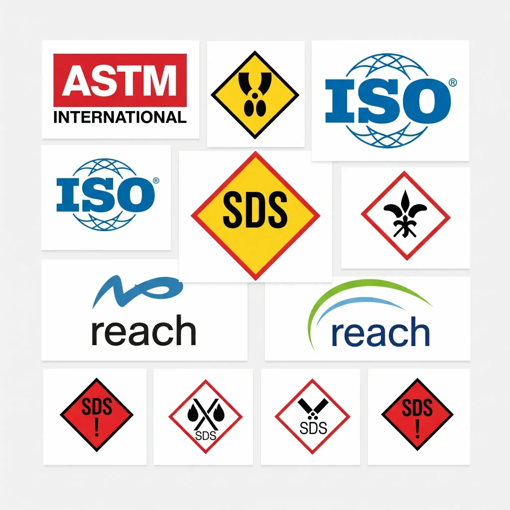 Industry Standards Logos Collage